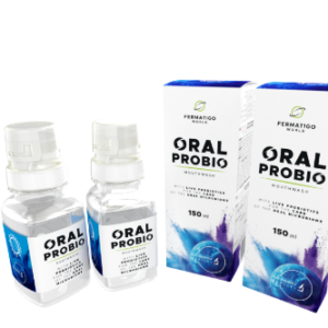 ORAL PROBIO 2 ks – Ústní voda s živými probiotiky 150 ml/ks