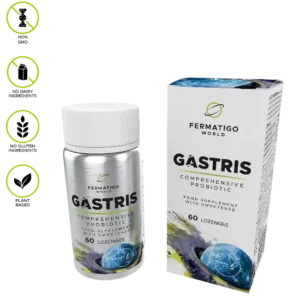 GASTRIS 60 pastilek – Komplexní synbiotikum pro tvorbu jemného krycího a neutralizačniho filmu